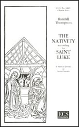 The Nativity According to St. Luke SATB Singer's Edition cover